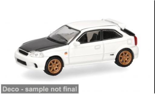 Modellini auto Honda Civic Type R (EK9) weiss/schwarz 1/87 Micro City 87