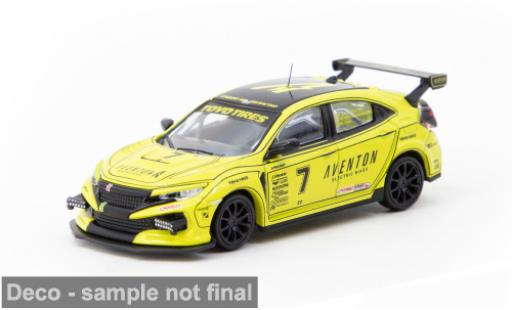 Honda Civic 1/64 Tarmac Works Type R (FK8) WERC 2022 #7 D.Wu/T.Ottis 1:64