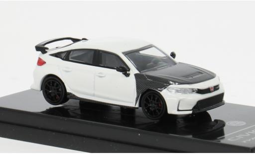 Modellini auto Honda Civic Type R FL5 weiss/schwarz 2023 1/64 Para64
