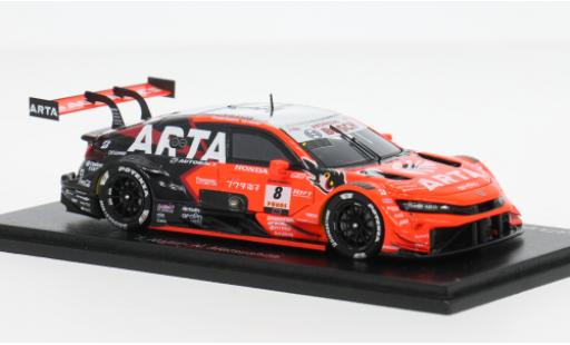 Honda Civic 1/43 Spark Type R-GT GT500 Super GT 2025 #8 T.Nojiri/N.Matsushita 1:43 modellino in miniatura