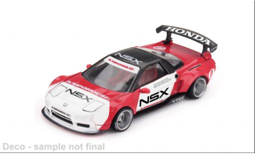 Honda NSX 1/64 Mini GT Kaido Racing V1 rot/weiss 1990 1:64 modellino in miniatura