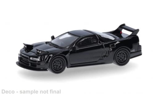 Modellini auto Honda NSX mit austauschbaren Scheinwerfern schwarz 1/87 Micro City 87
