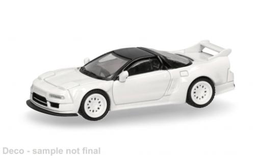 Modellini auto Honda NSX mit austauschbaren Scheinwerfern weiss 1/87 Micro City 87