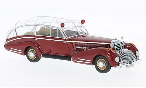 Horch 853 1/43 AutoCult AS12 Lepil rot 1:43 modellino in miniatura