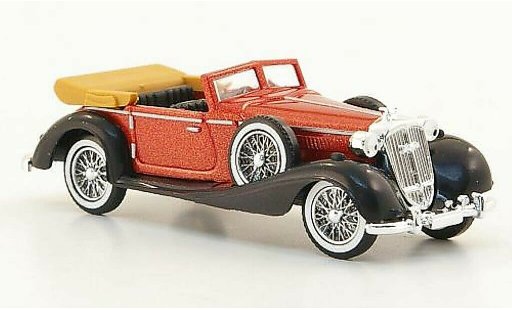 Horch 853 Base 1/87 Busch rosso/nero 1933 modellini auto
