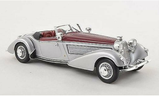 Horch 855 Roadster 1/43 Minichamps Spezial- grigio/rosso 1938 modellini auto