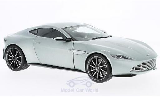 Aston Martin DB10 1/18 Hot Wheels Elite DB 10 grigio RHD James Bond Spectre 2015 ohne Vitrine modellino in miniatura