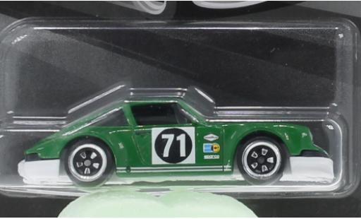 Porsche 911 1/64 Hot Wheels vert 1971 modellino in miniatura