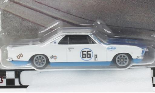 Chevrolet Corvair 1/64 Hot Wheels Premium Yenko Stinger bianco/blu modellino in miniatura