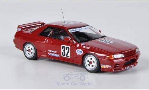 Nissan Skyline 1/43 HPI MIrage GT-R (R32) No.32 Saurus Champ / Nismo JTCC 1991 modellino in miniatura