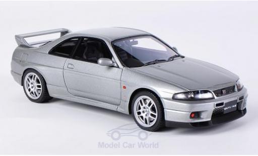 Nissan Skyline 1/43 HPI MIrage GT-R V-Spec (R33) metallico grigio RHD modellino in miniatura