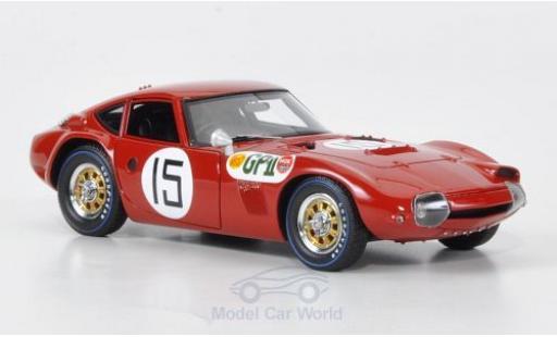 Toyota 2000 GT 1/43 HPI No.15 GP Japan 1966 modellino in miniatura