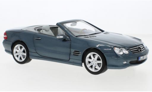Mercedes Classe SL 1/18 SpecialC SL 500 (R230) metallise blu 2001 modellino in miniatura