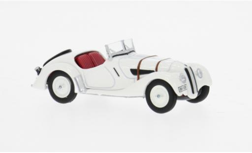 Bmw 328 1/64 I Almost Real weiss/rot 1937 1:64 modellino in miniatura