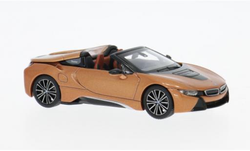Bmw i8 1/64 I Almost Real bronze/schwarz 2013 1:64 modellino in miniatura