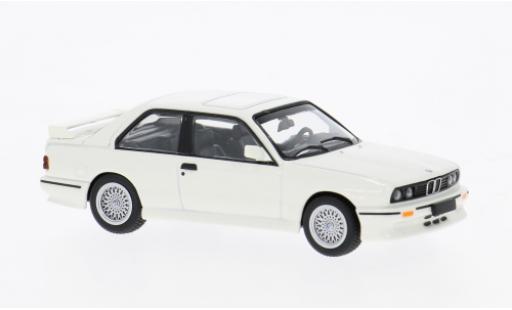 Bmw M3 1/64 I Almost Real (E30) weiss 1986 1:64 modellino in miniatura