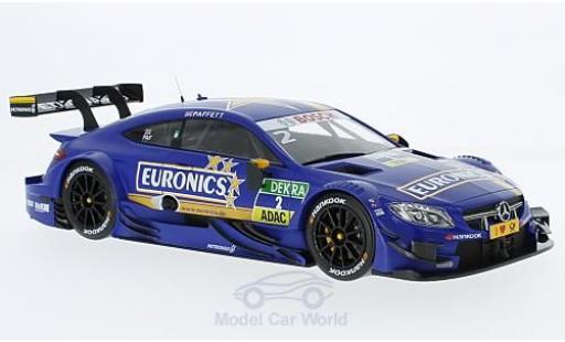 Mercedes Classe C DTM 1/18 AutoCult AMG C63 DTM No.2 DTM 2016 G.Paffett modellino in miniatura