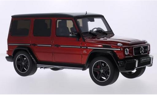 Mercedes Classe G 1/18 GT Spirit G63 AMG Crazy Color Edition metallico rosso/nero modellino in miniatura
