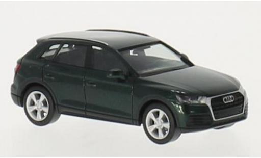 Audi Q5 1/87 Herpa metallico verde modellino in miniatura