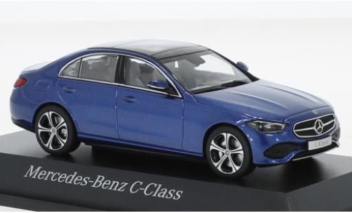 Mercedes Classe C 1/43 Herpa (W206) metallise blu 2021 modellino in miniatura