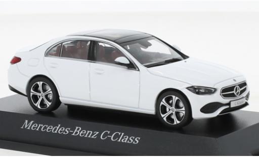 Mercedes Classe C 1/43 Herpa (W206) metallise bianco 2021 modellino in miniatura