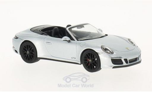 Porsche 991 GTS 1/43 Herpa Carrera 4 GTS grigio modellino in miniatura