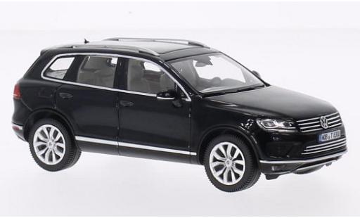 Volkswagen Touareg 1/43 Herpa nero 2015 modellino in miniatura