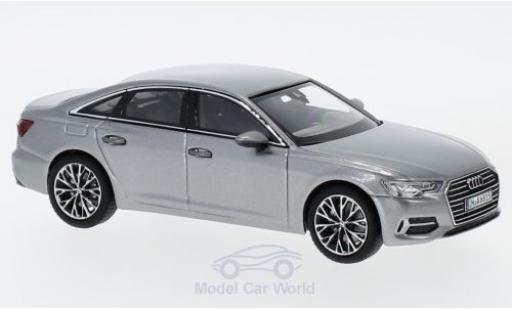 Audi A6 1/43 iScale Limousine metallico grigio 2018 modellino in miniatura