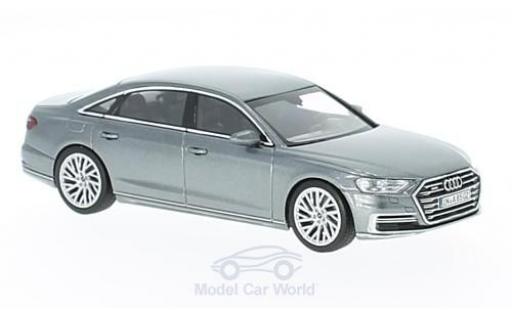 Audi A8 1/43 iScale L metallico grigio 2017 modellino in miniatura