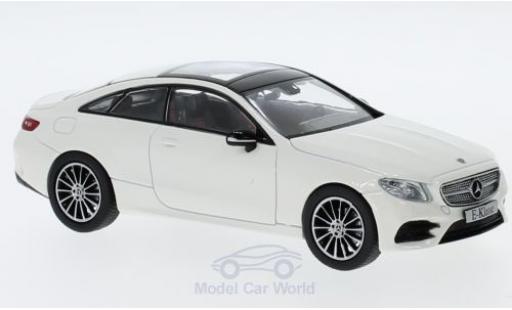 Mercedes Classe E 1/43 iScale Coupe (C238) metallico bianco 2016 modellino in miniatura
