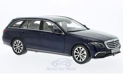 Mercedes Classe E 1/18 iScale (S213) metallico blu modellino in miniatura