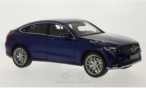 Mercedes Classe GLC 1/18 iScale GLC Coupe (C253) metallico blu modellino in miniatura