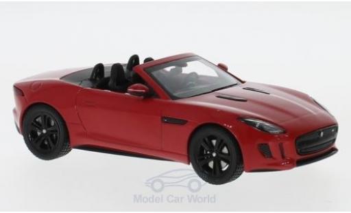 Jaguar F-Type 1/43 IXO V8-S rosso modellino in miniatura