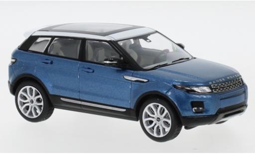 Land Rover Range Rover 1/43 IXO Evoque metallico blu/bianco 5-portes modellino in miniatura