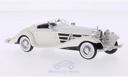Mercedes 500 K 1/43 IXO K (W29) Spezial Roadster bianco modellino in miniatura
