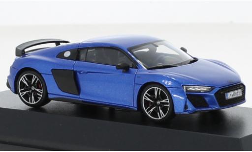 Audi R8 1/43 Jadi metallise blu 2019 modellino in miniatura