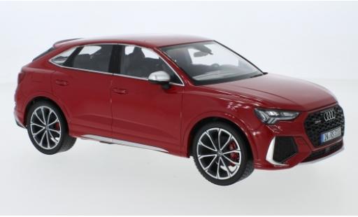 Audi RS Q3 1/18 Minichamps Sportback (F3) metallico rosso 2020 modellino in miniatura