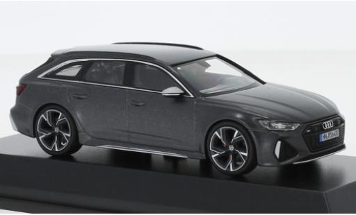 Audi RS6 1/43 Minichamps Avant (C8) matt-grigio 2019 modellino in miniatura