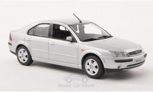 Ford Mondeo 1/43 Minichamps MKIII grigio 2001 Stufenheck modellino in miniatura