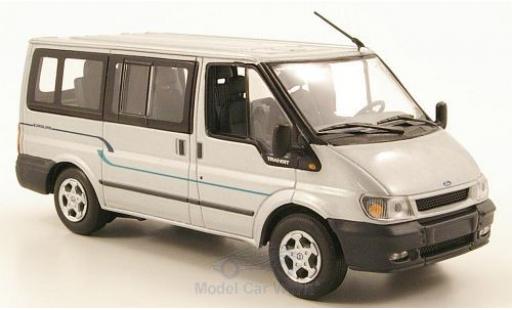 Ford Transit 1/43 Minichamps Bus Euroline grigio 2000 ohne Vitrine modellino in miniatura