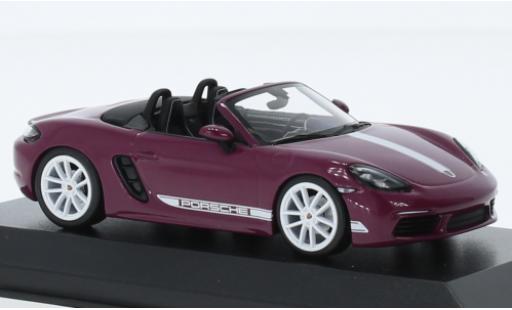 Porsche Boxster 1/43 I Minichamps 718 Style Edition rosa modellino in miniatura