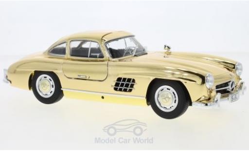 Mercedes 300 SL 1/18 Minichamps SL (W198) gold 1954 modellino in miniatura