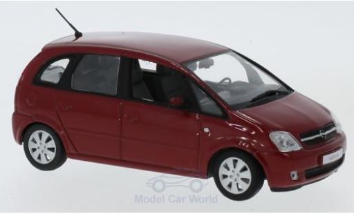 Opel Meriva 1/43 Minichamps rosso 2003 modellino in miniatura