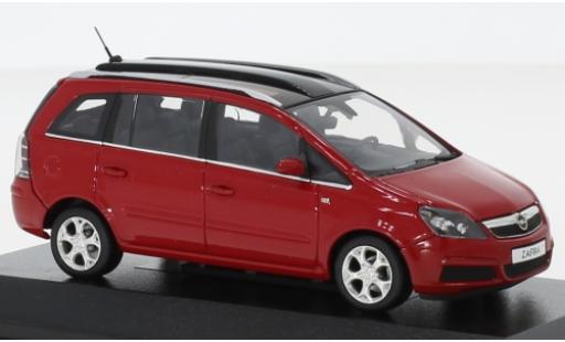 Opel Zafira 1/43 Minichamps B rosso 2005 avec toit panoramique modellino in miniatura