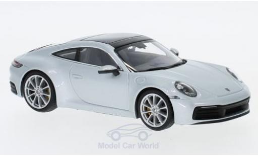 Porsche 992 S 1/43 Minichamps 911 () Carrera S grigio 2019 modellino in miniatura