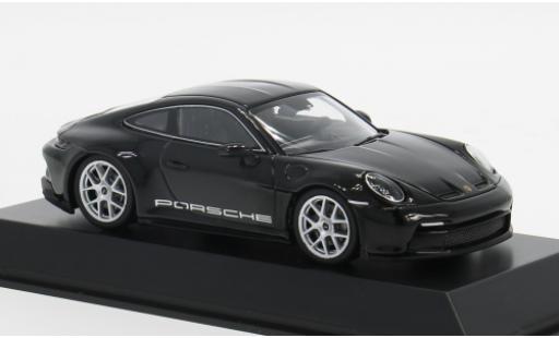 Porsche 992 1/43 I Minichamps 911  S/T schwarz 1:43 modellino in miniatura
