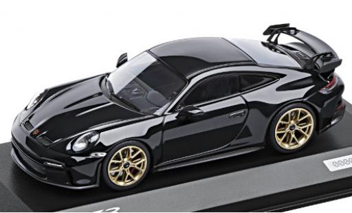 Porsche 992 GT3 1/43 Minichamps 911 GT3 () metallico nero 2021 modellino in miniatura