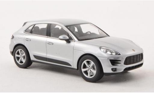 Porsche Macan 1/43 Minichamps grigio 2013 modellino in miniatura