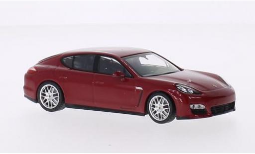 Porsche Panamera GTS 1/43 Minichamps GTS rosso 2009 modellino in miniatura