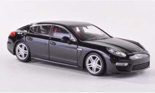 Porsche Panamera Turbo 1/43 Minichamps Turbo (970) metallico nero 2013 Facelift modellino in miniatura